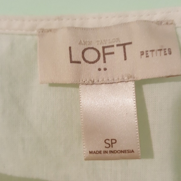 White Ruffle Tank Top - Picture 2 of 3